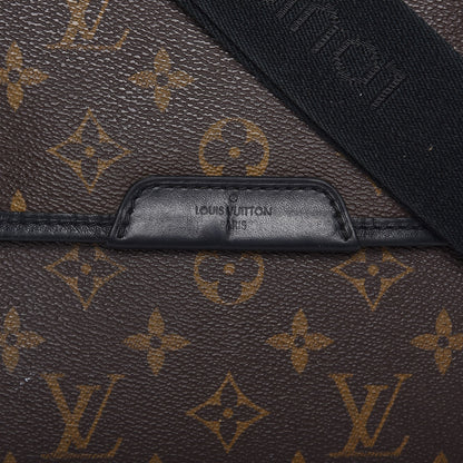 Louis Vuitton Monogram Macassar Bass MM 9 of 14