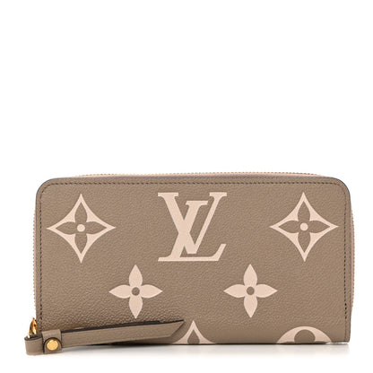 Louis Vuitton Empreinte Monogram Giant Zippy Wallet Tourterelle Creme 1 of 7