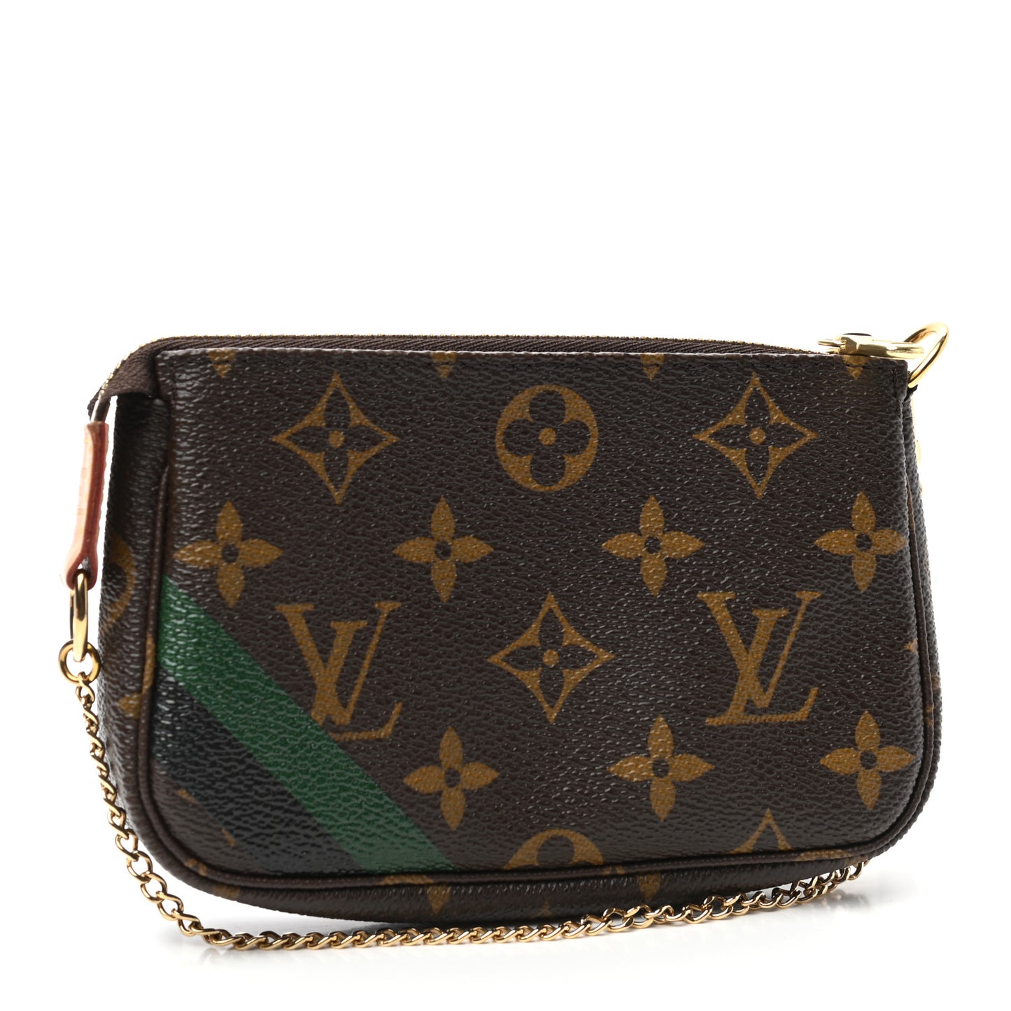 Monogram My LV Heritage Mini Pochette Accessories Black Vert