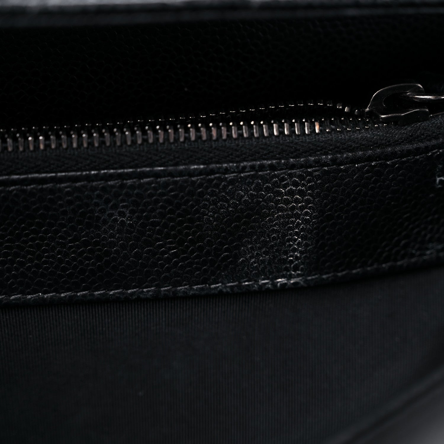 Chanel Caviar Quilted City Shopping Tote Black 11 of 14