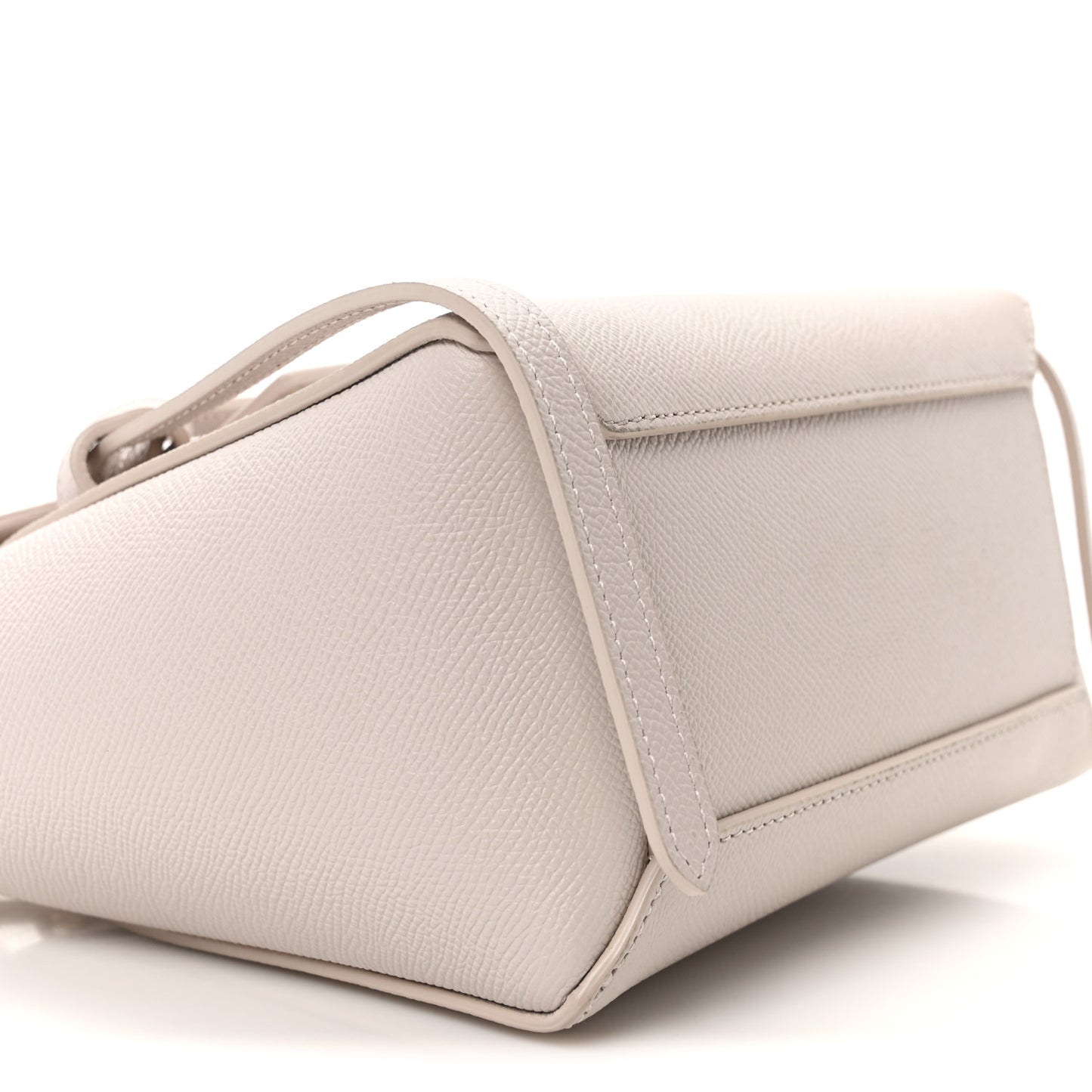 Grained Calfskin Nano Belt Bag Pale Pink