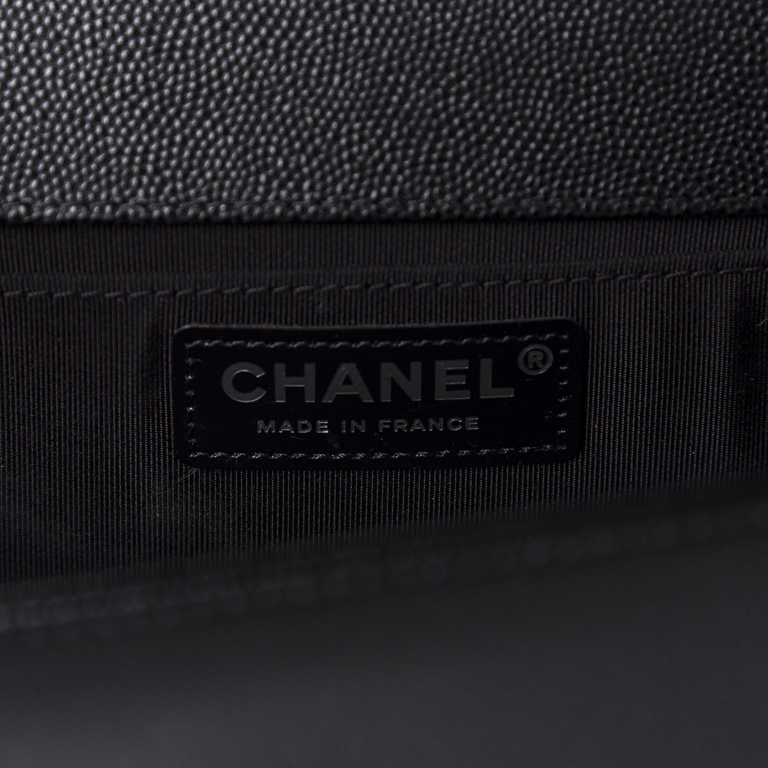 Chanel Caviar Quilted Medium Boy Flap Black 8 of 11