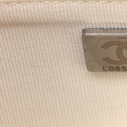 Chanel Lambskin Quilted Coco Bow Wallet On Chain WOC White 7 of 11