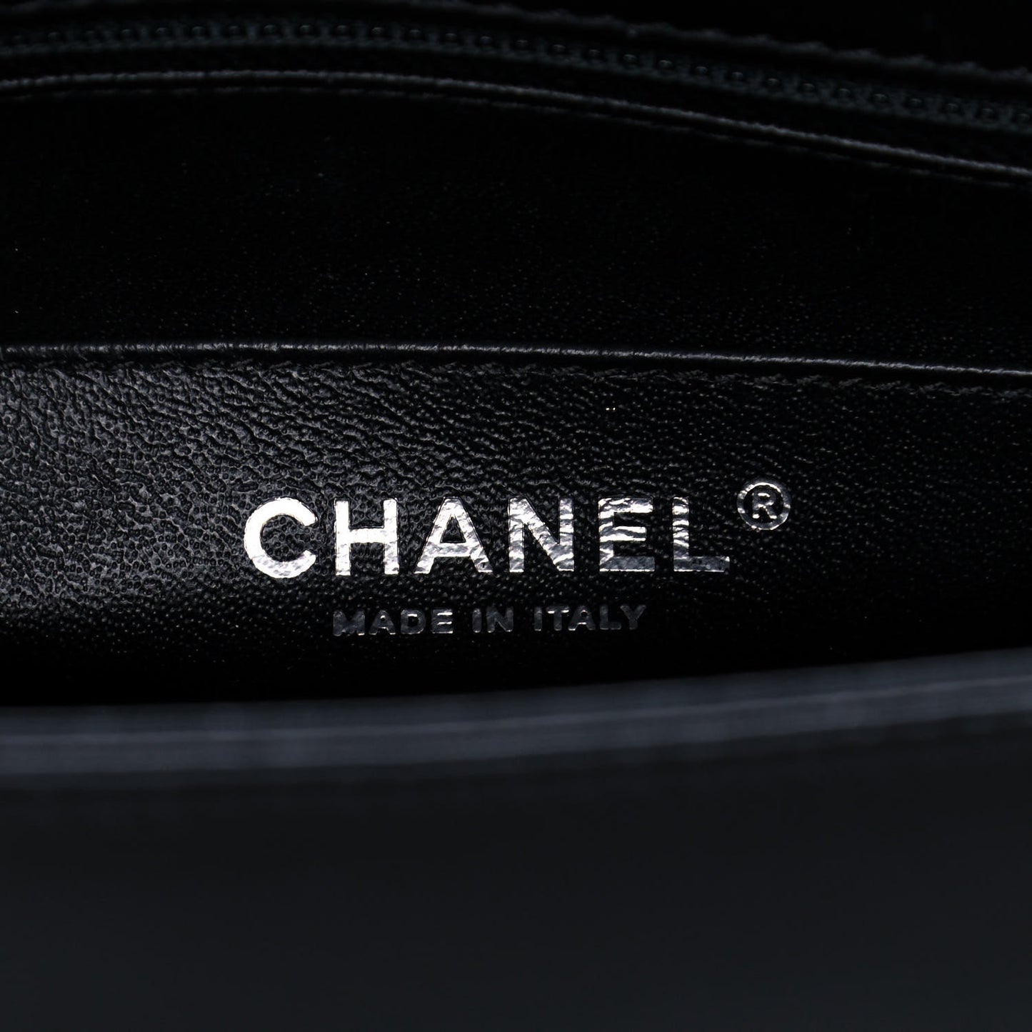 Calfskin Quilted Medium Rock My Shoulder Flap Black