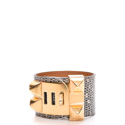 Hermes Lizard Collier De Chien CDC Bracelet S Ombre 3 of 8
