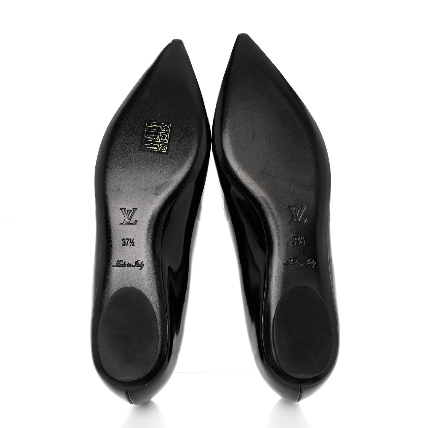 Patent Cosplay Ballerina Flat 37.5 Black
