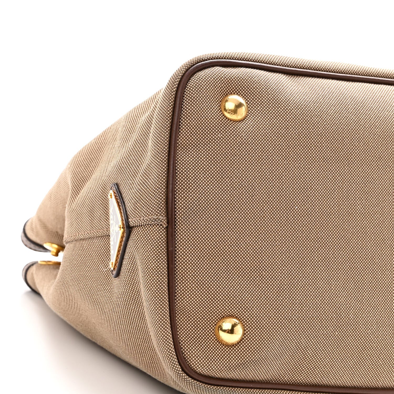 Prada Jacquard Logo Tote Moro 9 of 10