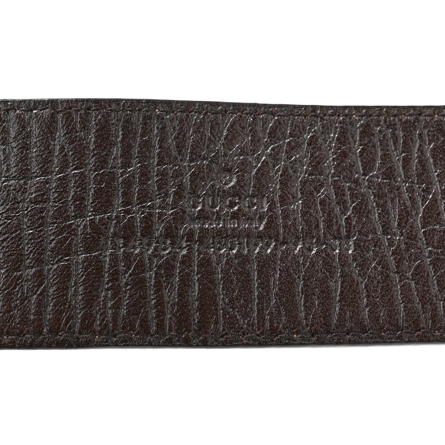 GG Plus Monogram Interlocking G Belt 95 38 Dark Brown