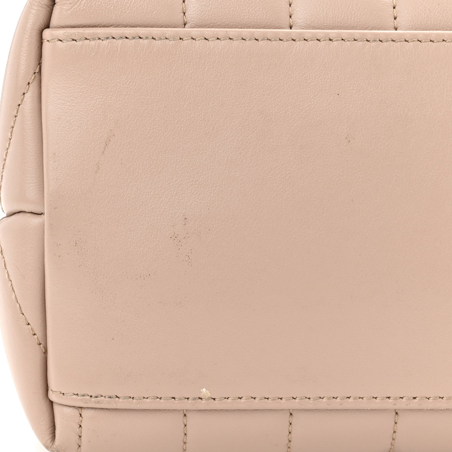 Saint Laurent Calfskin Y Quilted Monogram Medium Loulou Chain Satchel Light Natural 10 of 10