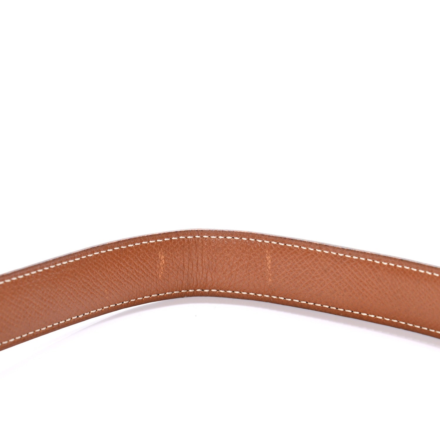 Hermes Box Courchevel 24mm Constance H Belt 75 Gold Black 8 of 10