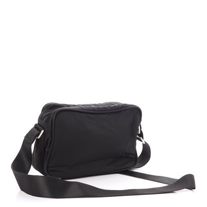 Prada Nylon Saffiano Vela Messenger Bag Nero Black 3 of 7