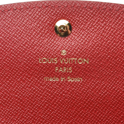 Louis Vuitton Damier Ebene Caissa Wallet Cherry 6 of 7