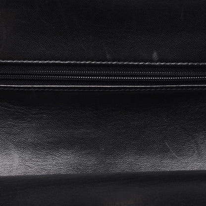 Chanel Lambskin Quilted Small Double Flap Black 10 of 14