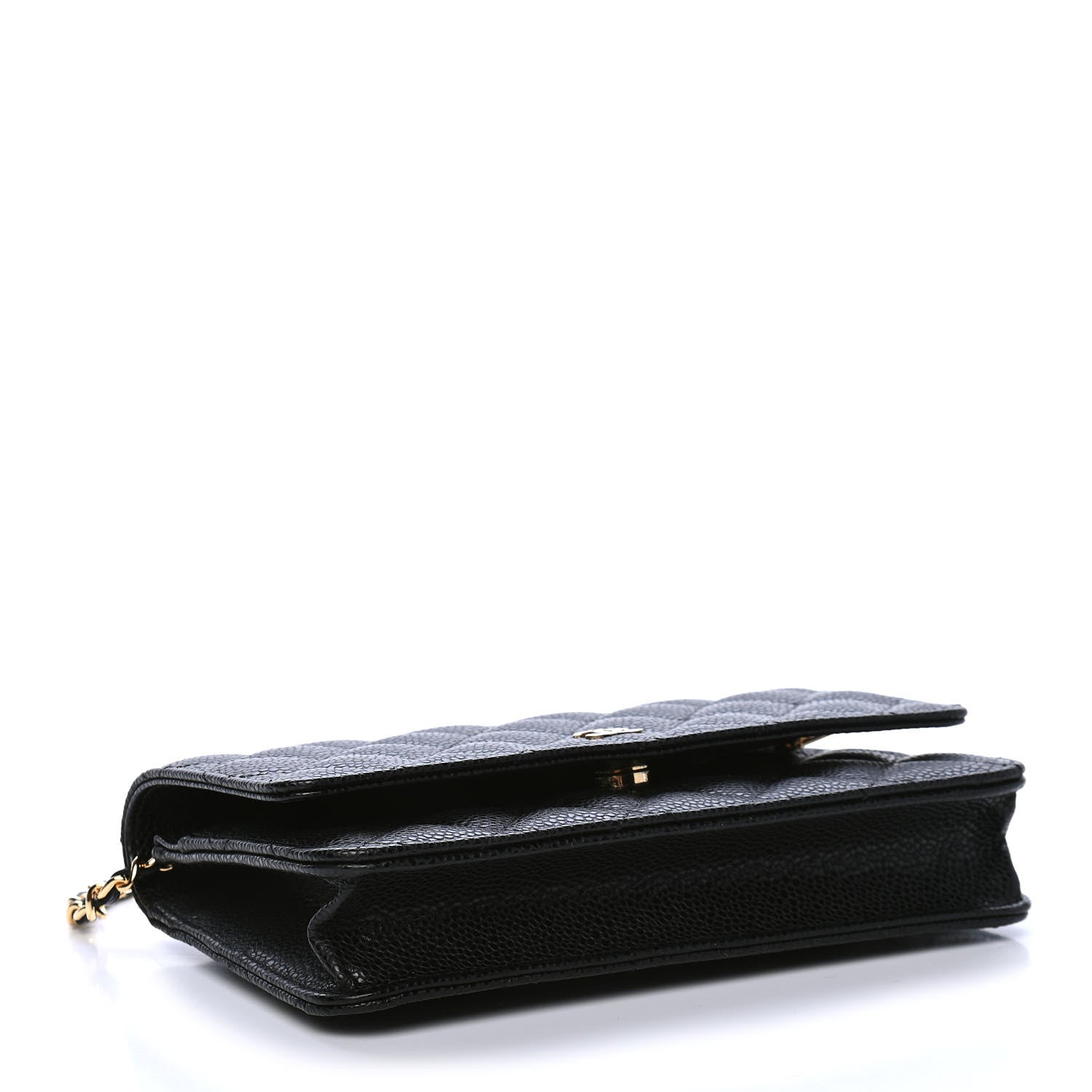 Chanel Caviar Quilted Wallet On Chain WOC Black 3 of 6