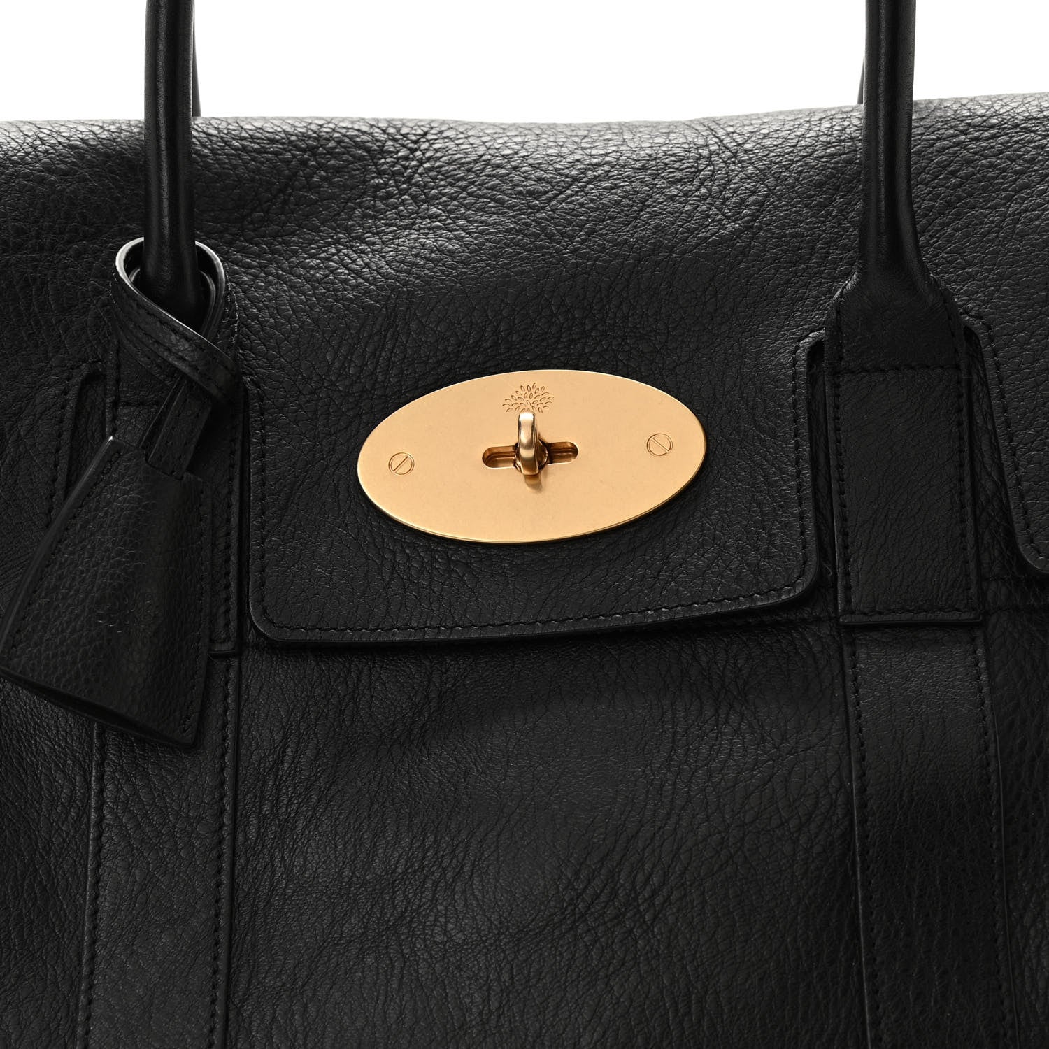 Mulberry Natural Leather Bayswater Black 8 of 10