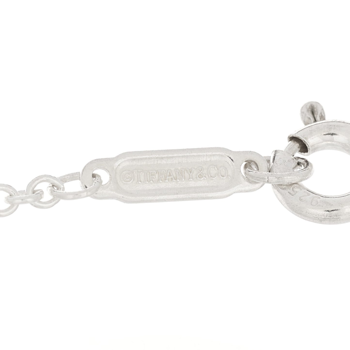 Sterling Silver T Two Double Chain Bracelet