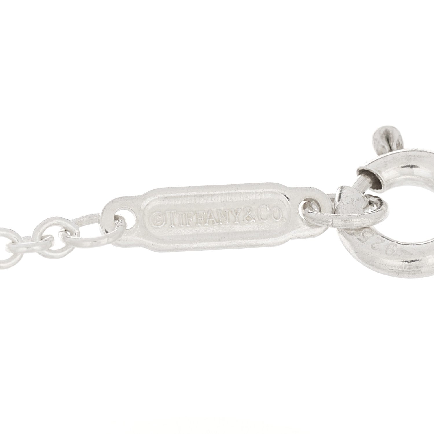 Tiffany Sterling Silver T Two Double Chain Bracelet 3 of 3