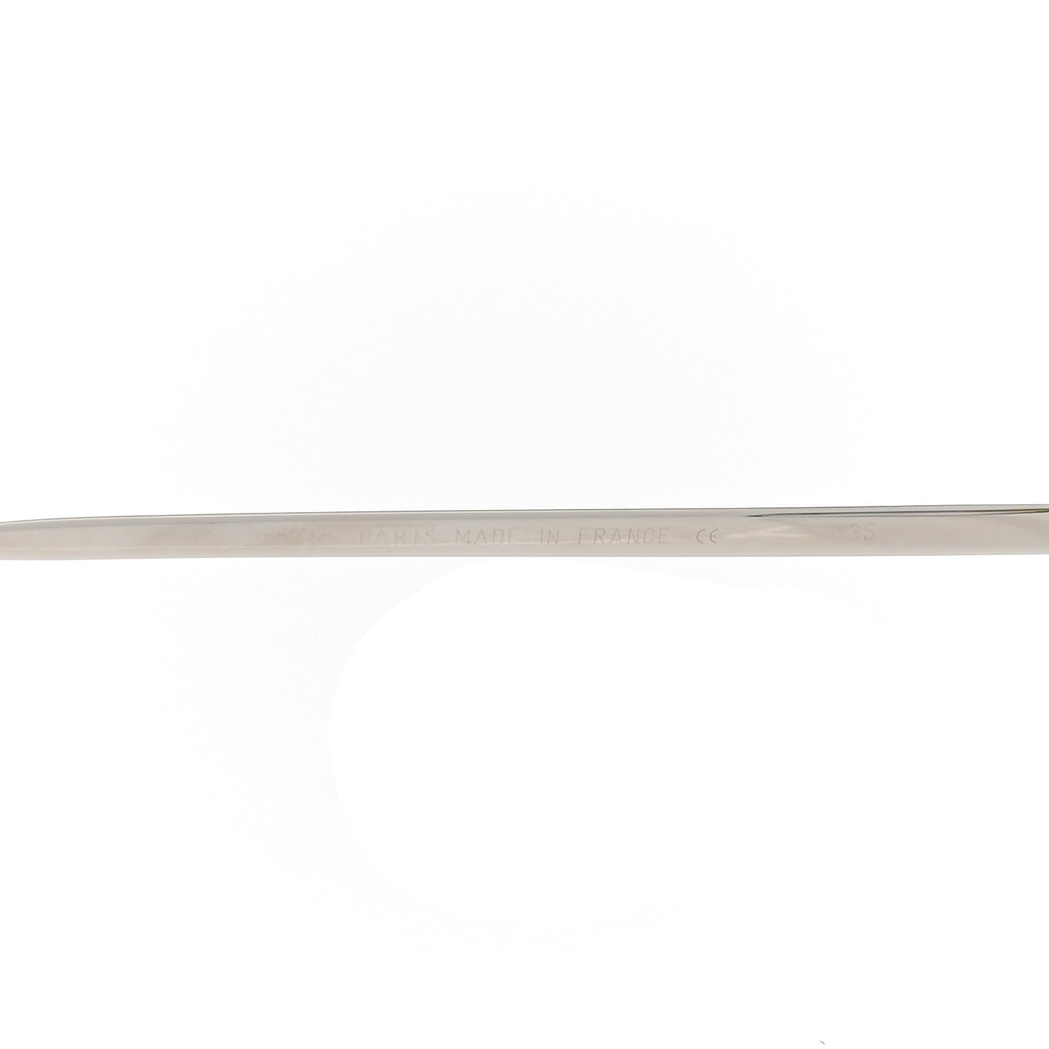 Cartier Metal Rimless C Decor Sunglasses Grey 6 of 7