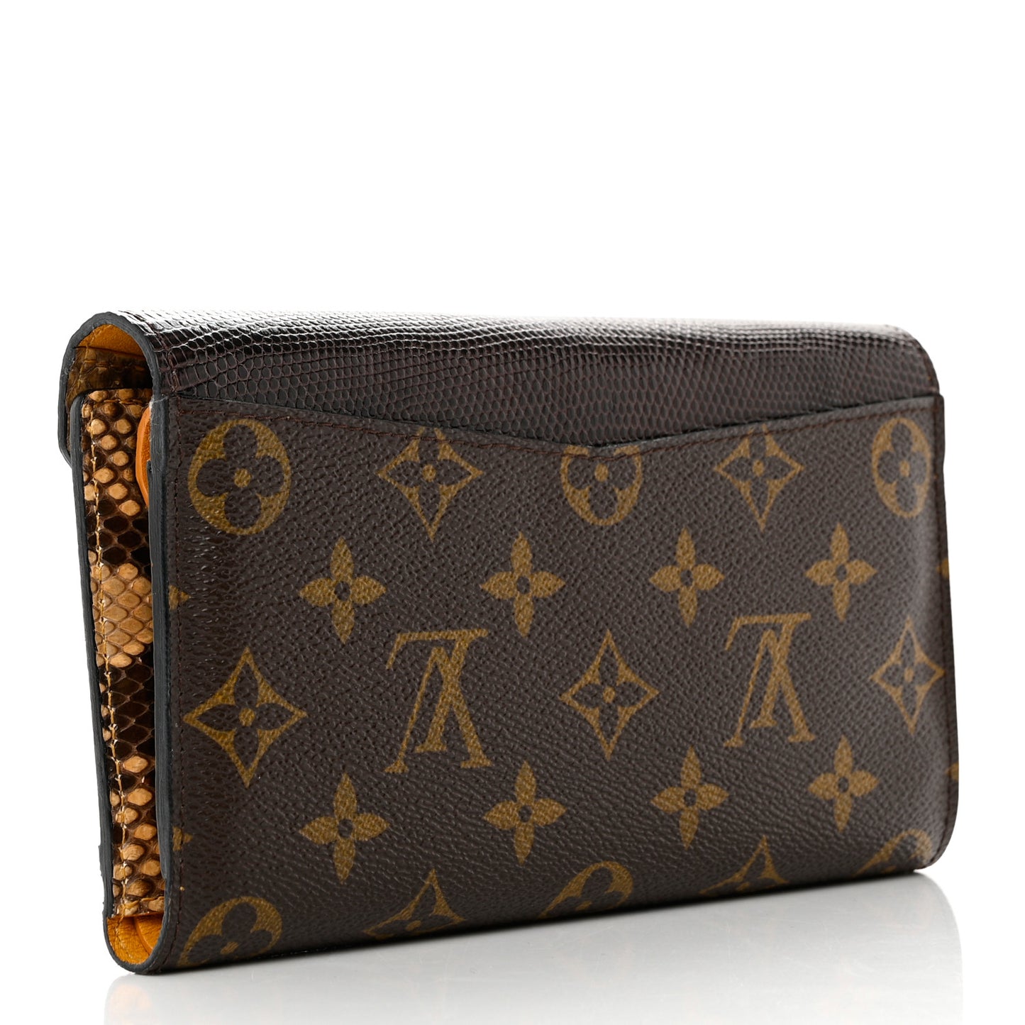 Monogram Python Ostrich Lizard Majestueux Wallet