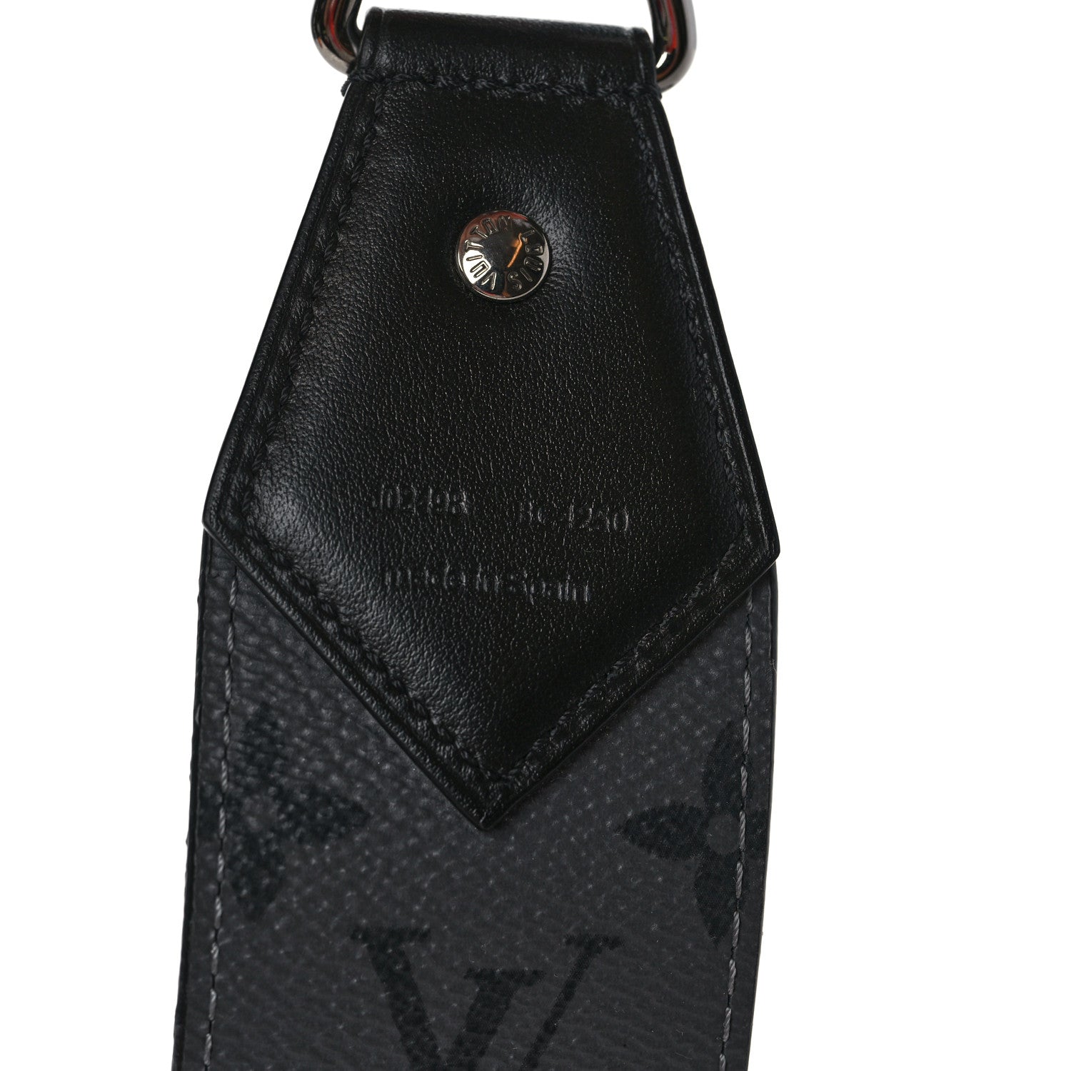 Louis Vuitton Monogram Eclipse Reversible Bandouliere Shoulder Strap 3 of 4