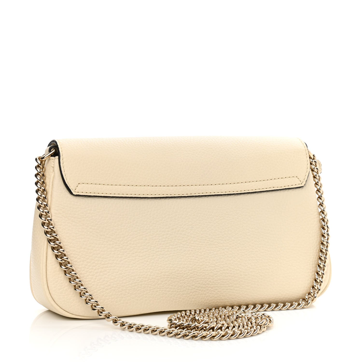 Gucci Cellarius Calfskin Medium Soho Flap Crossbody Ivoire 3 of 11