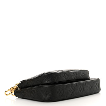 Louis Vuitton Empreinte Monogram Giant Multi Pochette Accessories Black 4 of 12