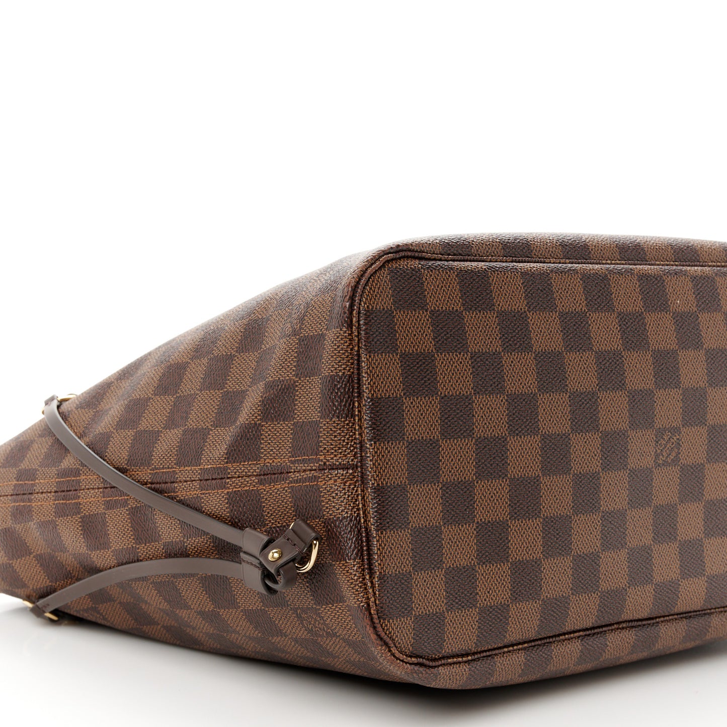 Damier Ebene Neo Neverfull MM Rose Ballerine
