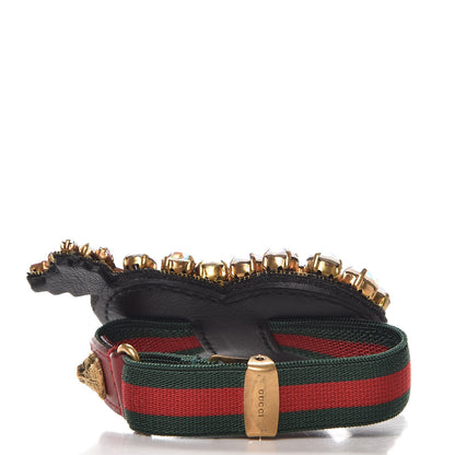 Gucci Web Crystal Heart Bracelet 4 of 5