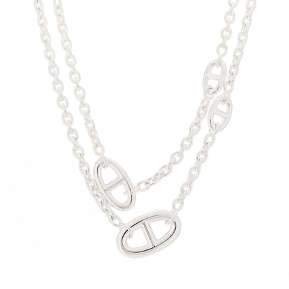 Hermes Sterling Silver Farandole Necklace 80 1 of 6