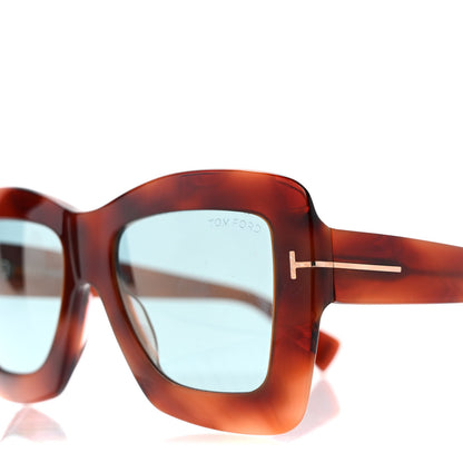 Tom Ford Hutton-02 TF664 Square Sunglasses Tortoise 8 of 9