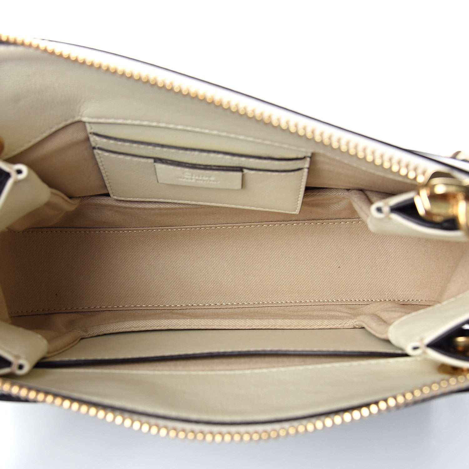 Chloe Calfskin Small Roy Tri-Color Bag Blue 4 of 8