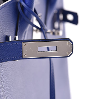 Hermes Epsom Birkin 30 Bleu Electrique 22 of 33