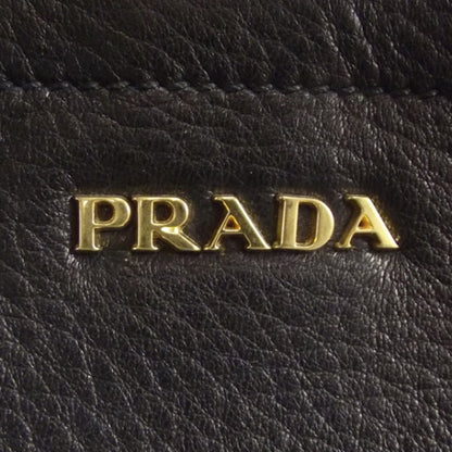 Prada Vitello Daino Satchel Black 7 of 12