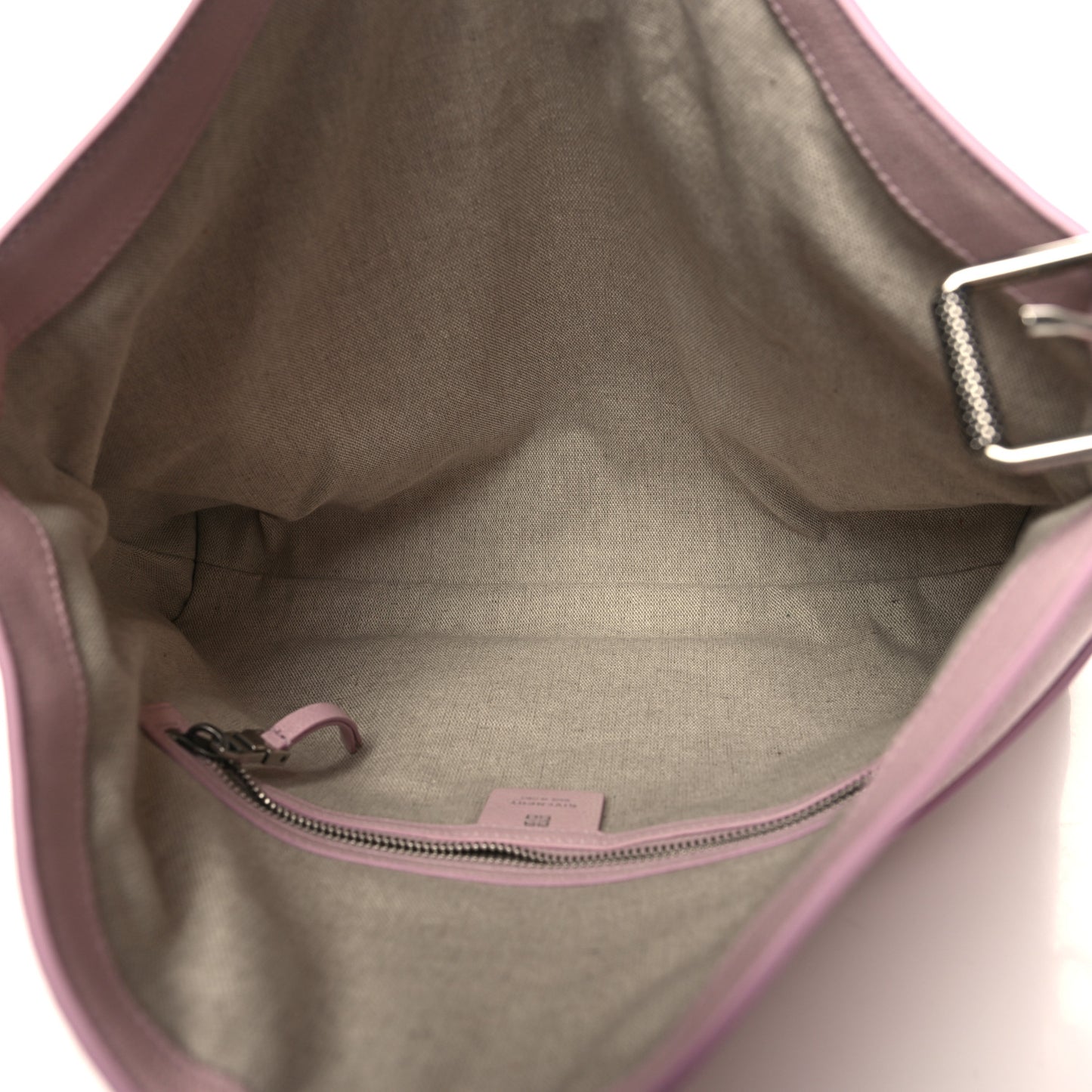 Tumbled Calfskin Medium Voyou Bag Old Pink