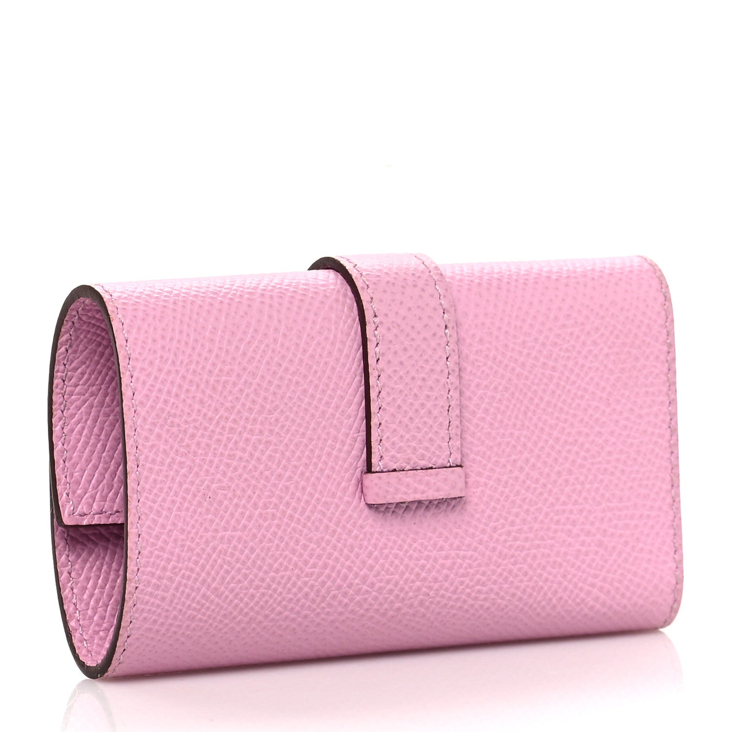 Hermes Epsom Bearn Multicles 4 Key Holder Mauve Sylvestre 3 of 7