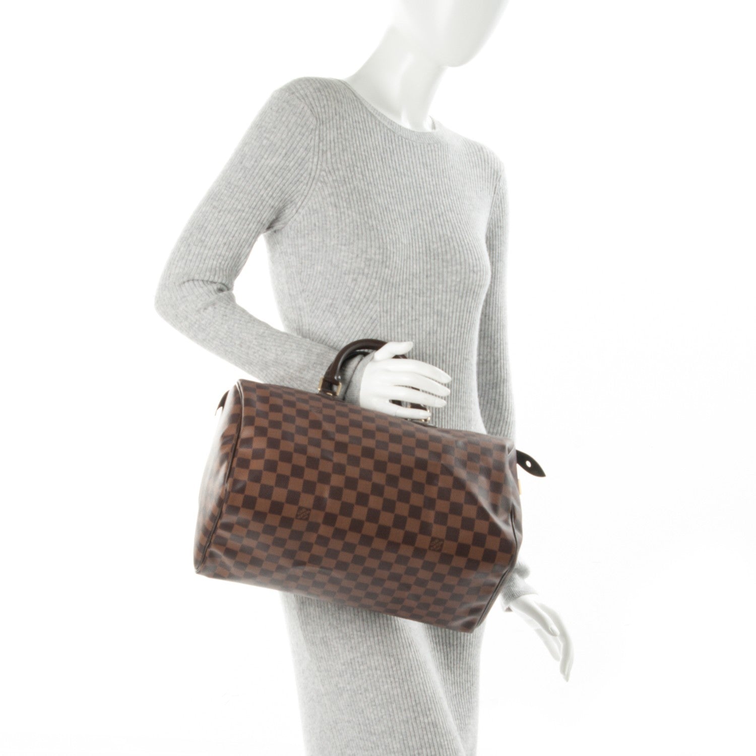 Louis Vuitton Damier Ebene Speedy 35 2 of 8