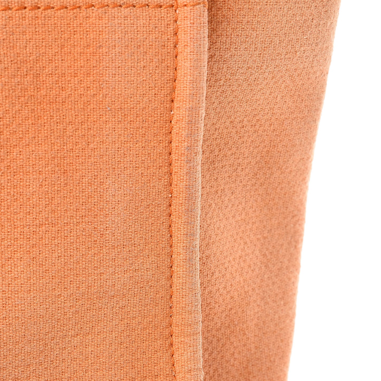 Canvas Large Deauville Tote Orange
