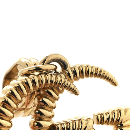 Gucci Textured Chain Marina Belt Gold 3 of 3