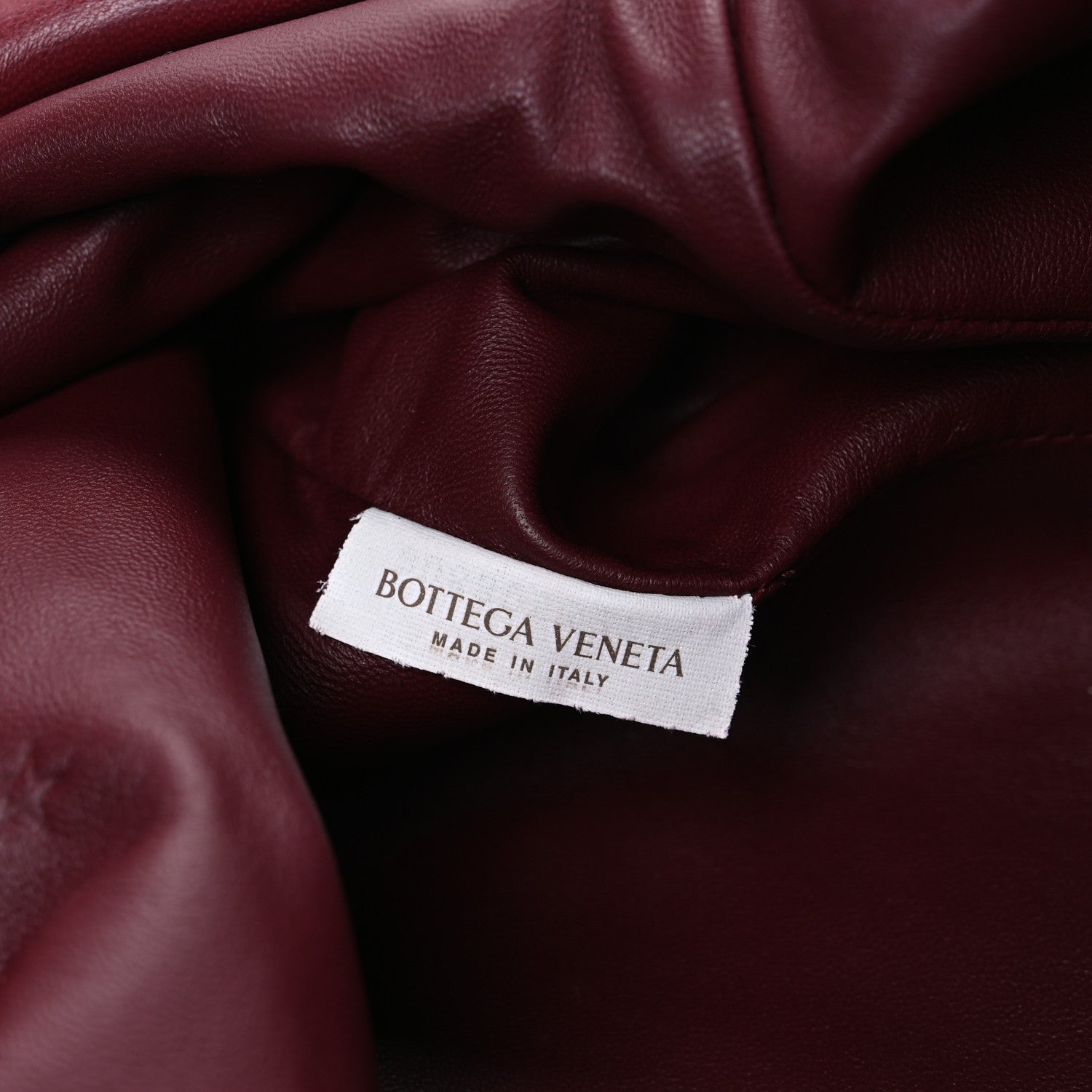 Bottega Veneta Nappa Maxi Intrecciato The Pouch Oversized Clutch Bordeaux 7 of 11