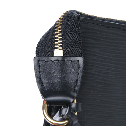 Louis Vuitton Epi Pochette Accessories 24 Black 6 of 6
