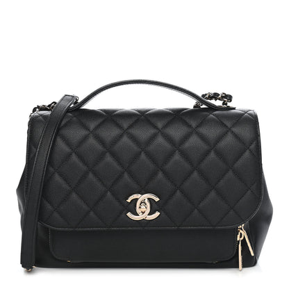 Chanel Caviar Quilted Large Business Affinity Flap Black 1 of 11