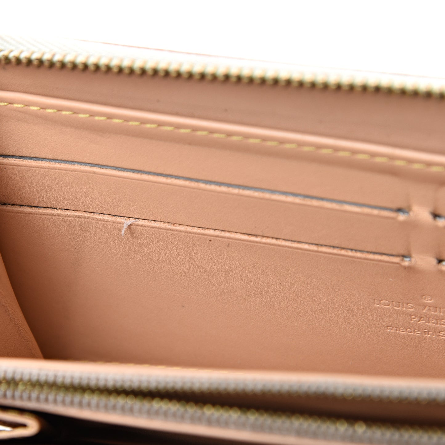 Monogram Multicolor Zippy Wallet White