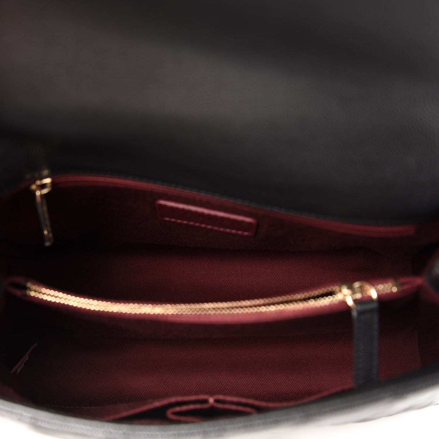 Caviar Quilted Small Coco Handle Flap Black