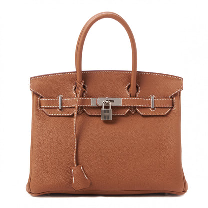 Hermes Togo Birkin 30 Gold 1 of 31
