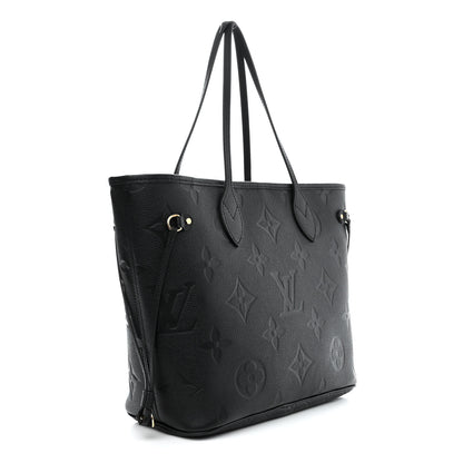 Louis Vuitton Empreinte Monogram Giant Neverfull MM Black 4 of 10