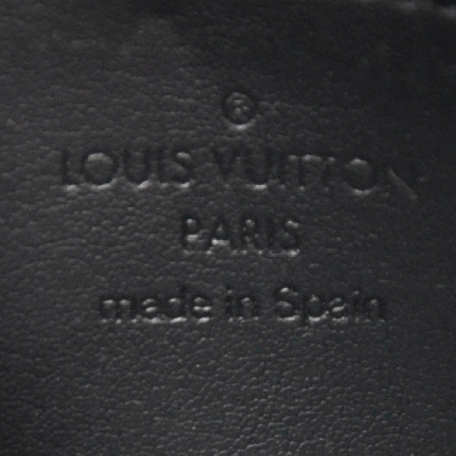 Louis Vuitton Suhali Key Pouch Black 6 of 7