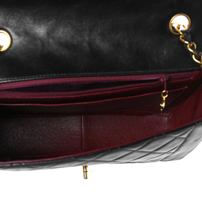 Chanel Lambskin Quilted Medium Single Flap Black 5 of 16