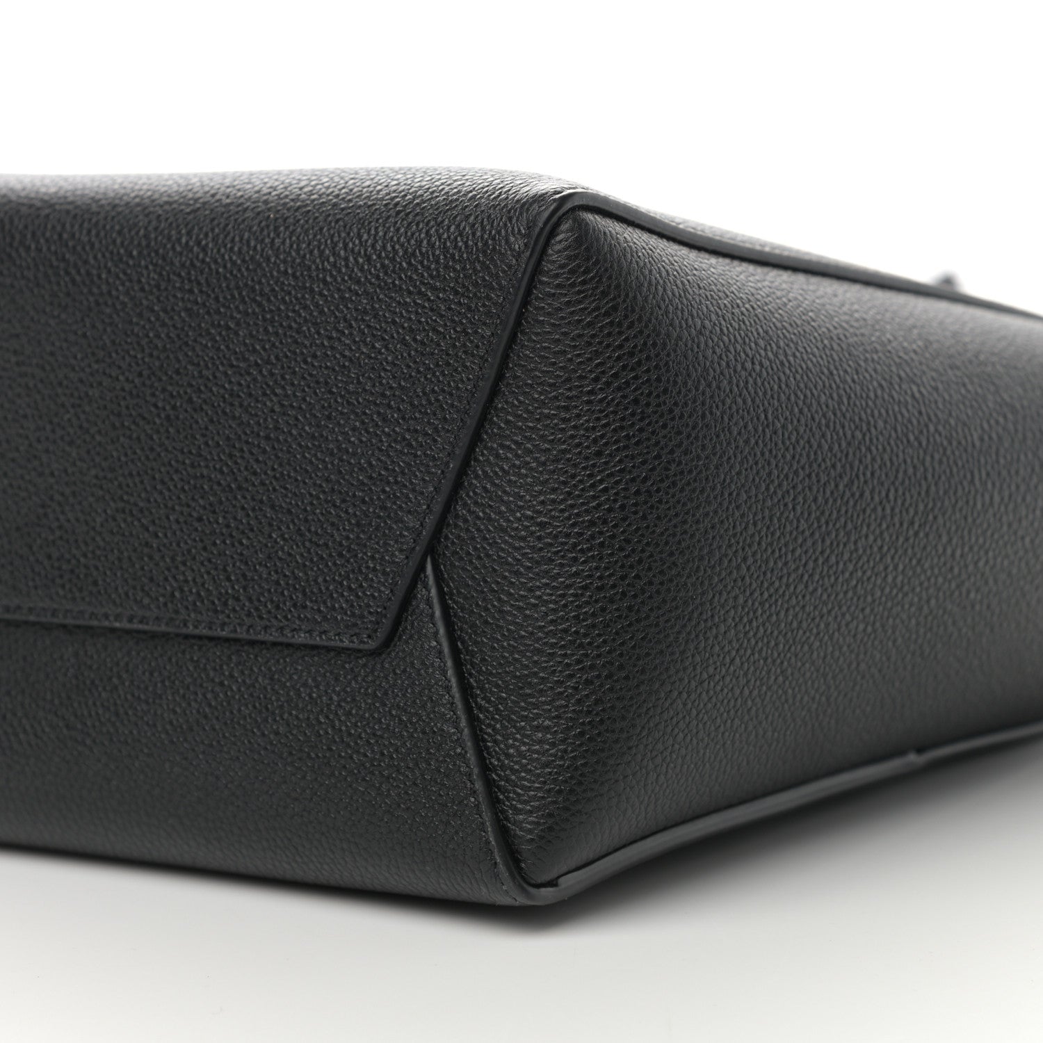 Celine Soft Grained Calfskin Small Sangle Bucket Bag Black 10 of 11