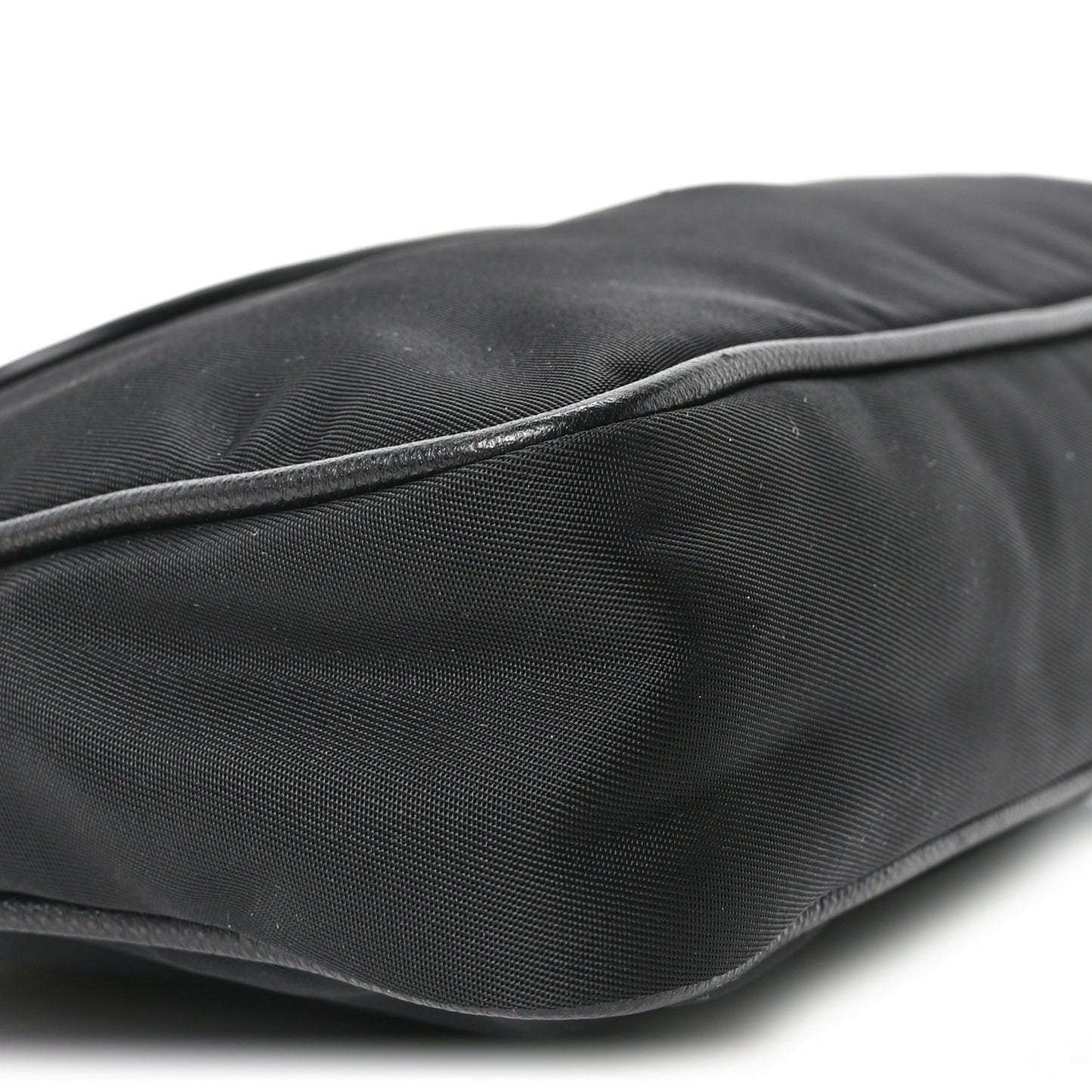 Tessuto Nylon Saffiano Crossbody Bag Black