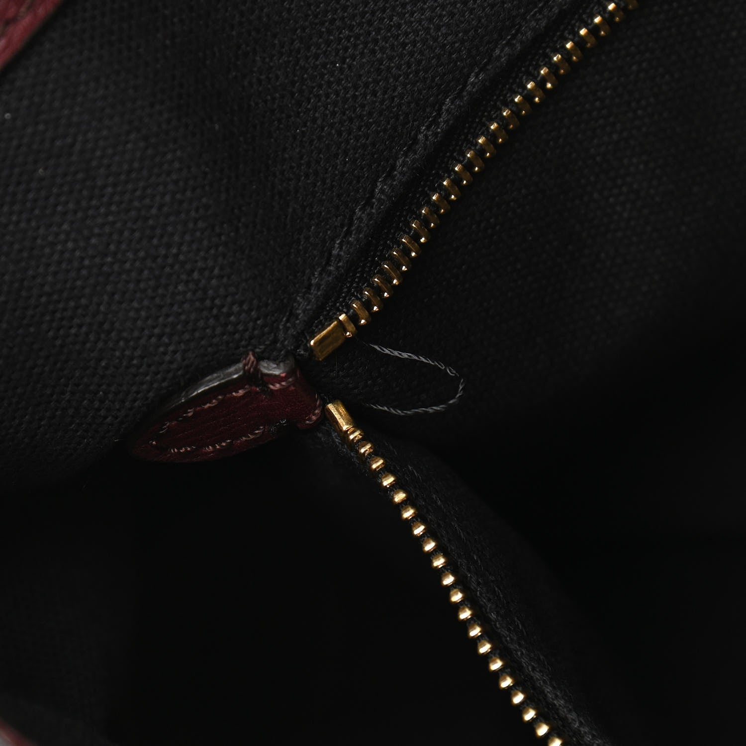 Burberry Grainy Calfskin House Check Medium Banner Tote Mahogany Red 13 of 13